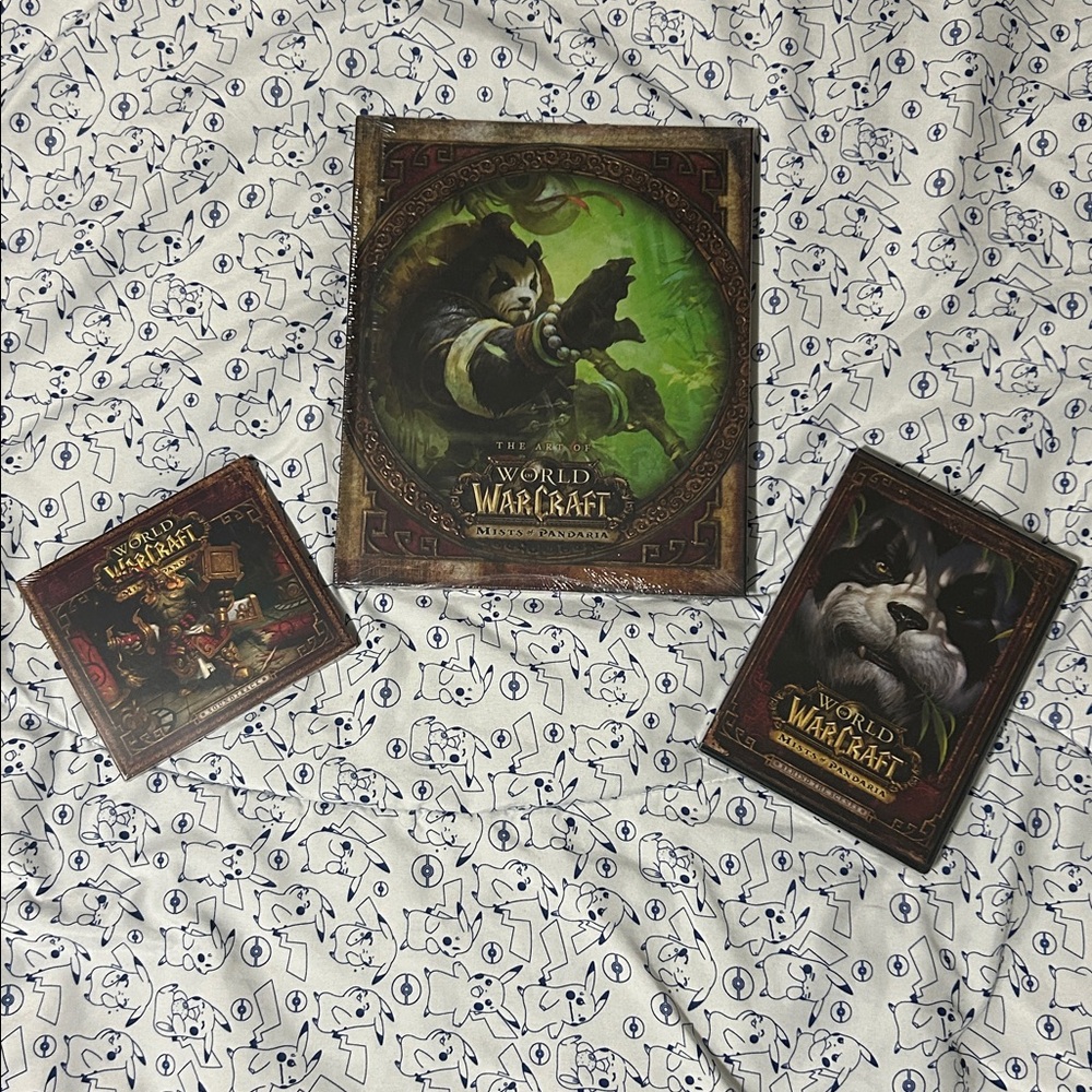 SEALED | World of Warcraft: Mists of Pandaria Art Book, Soundtrack & BTS DVD